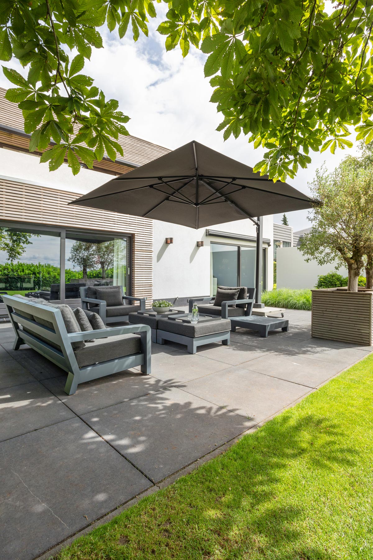 Klantverhaal - moderne tuin van Eline